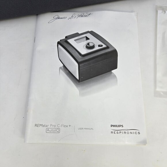 Philips Respironics REMStar C-Flex Sleep Machine Bag Hose Filter Manual SD Card - Picture 3 of 15